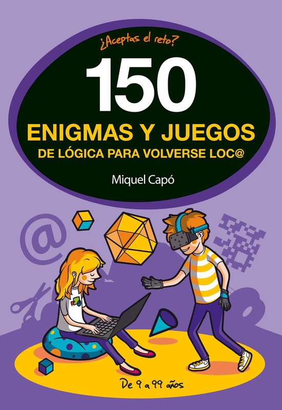 150 enigmas y juegos de lógica para volverse loco - cover
