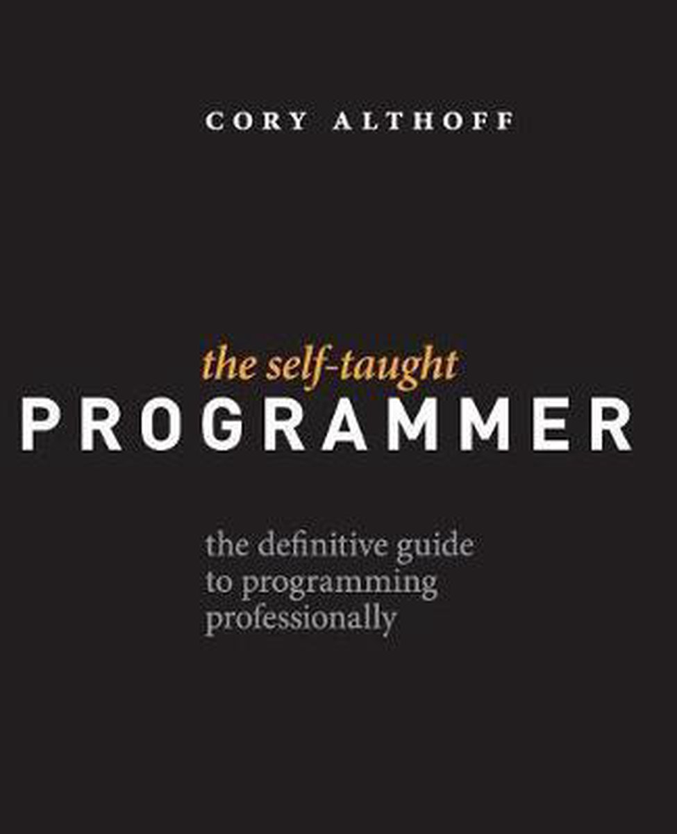 Omslag van The Self-Taught Programmer