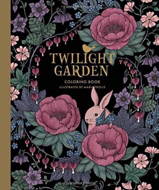 Boek cover Twilight Garden Coloring Book van Maria Trolle (Paperback)