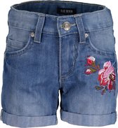 Blue Seven Meisjes Spijker Short Geborduurd - Maat 116