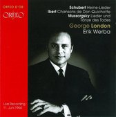 George London, Erik Werba - George London Singt Schubert, Ibert & Mussorgsky (CD)