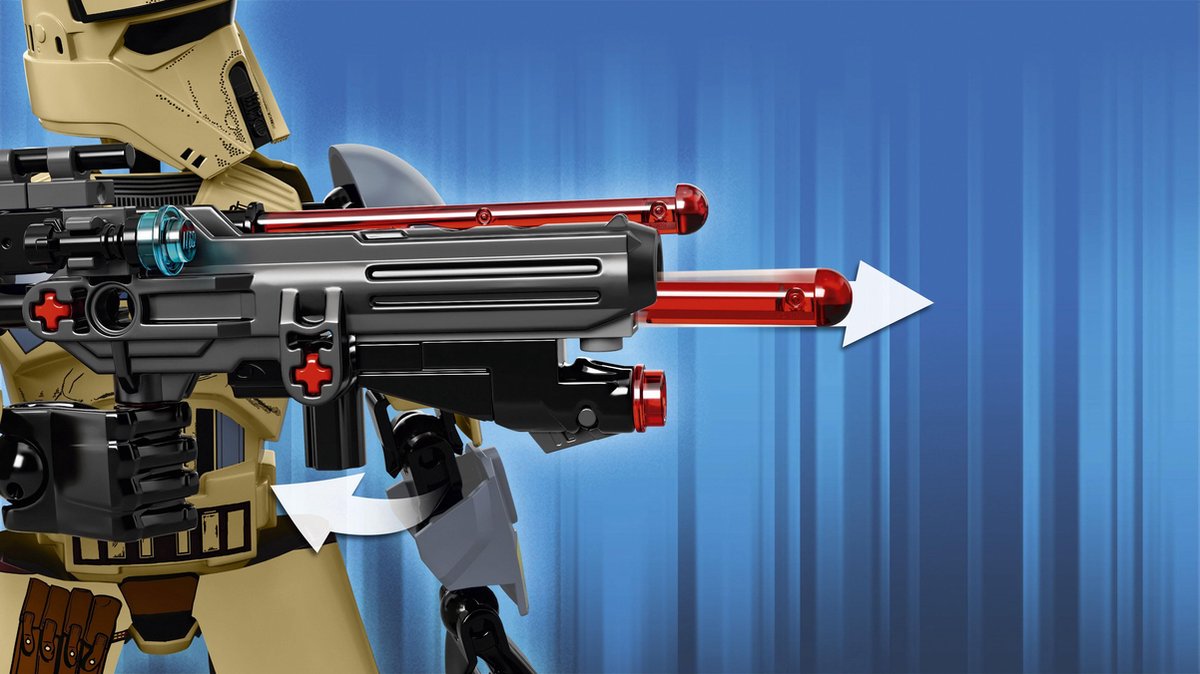 LEGO Star Wars Scarif Stormtrooper Bouwfiguur Meerkleurig 75523 — afbeelding 9