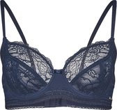 Sapph Everglade Unpadded Bra Dames Beugelbeha Dress Blue-80d