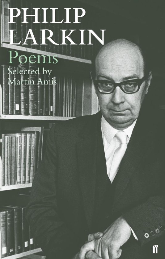 Livre PHILIP LARKIN Poems, sélectionné par Martin Amis, avec un portrait de Philip Larkin.