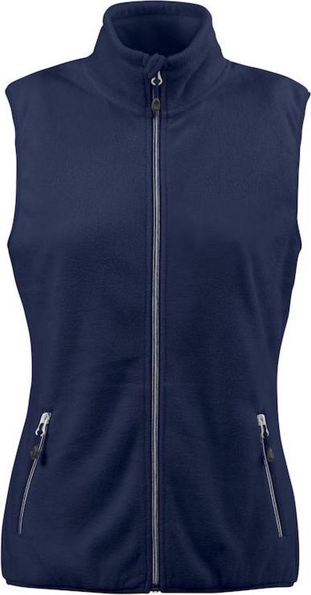 Printer FLEECE VEST SIDEFLIP LADY 2261507 Marine 3XL Blauw