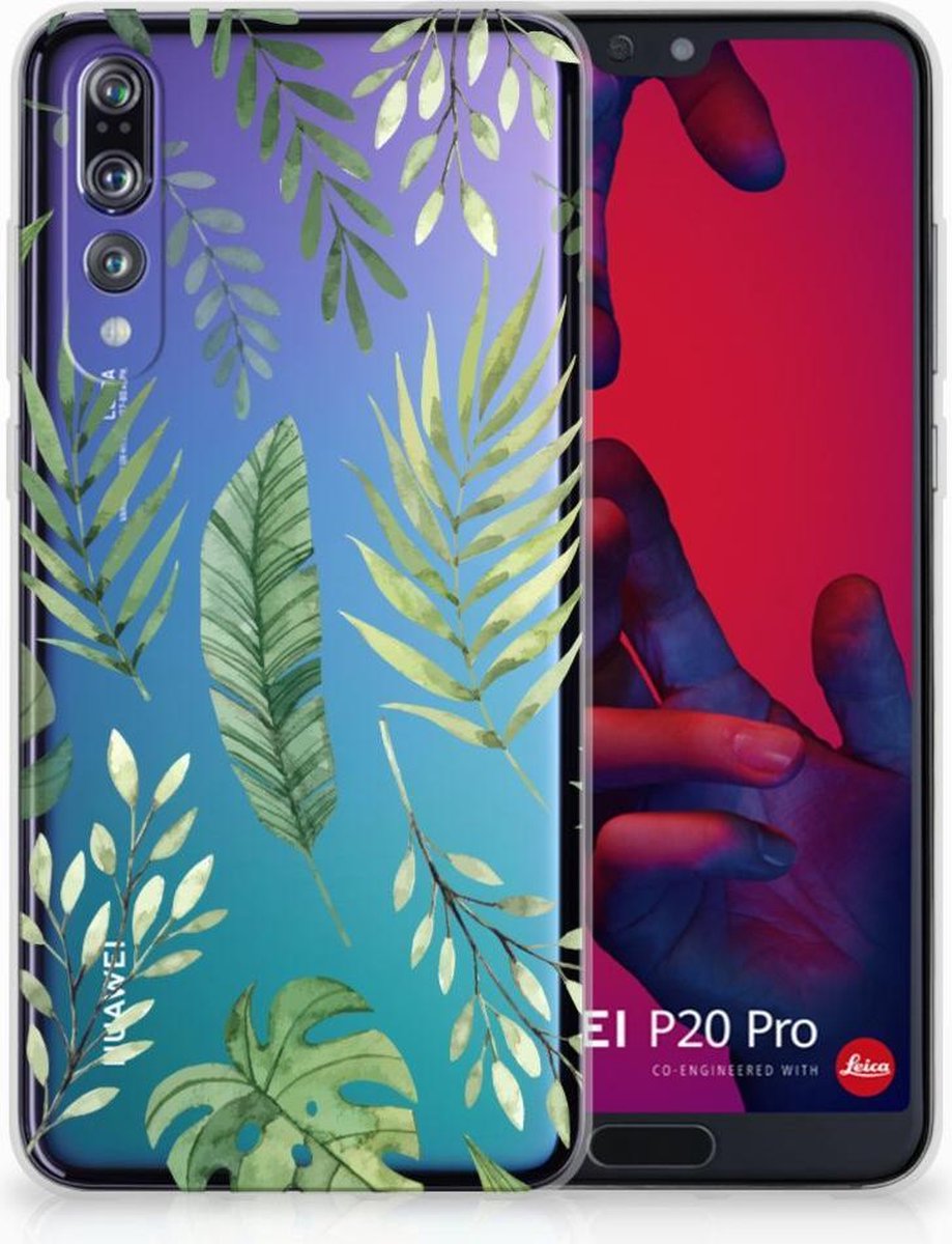 Huawei P20 Pro TPU Case Leaves