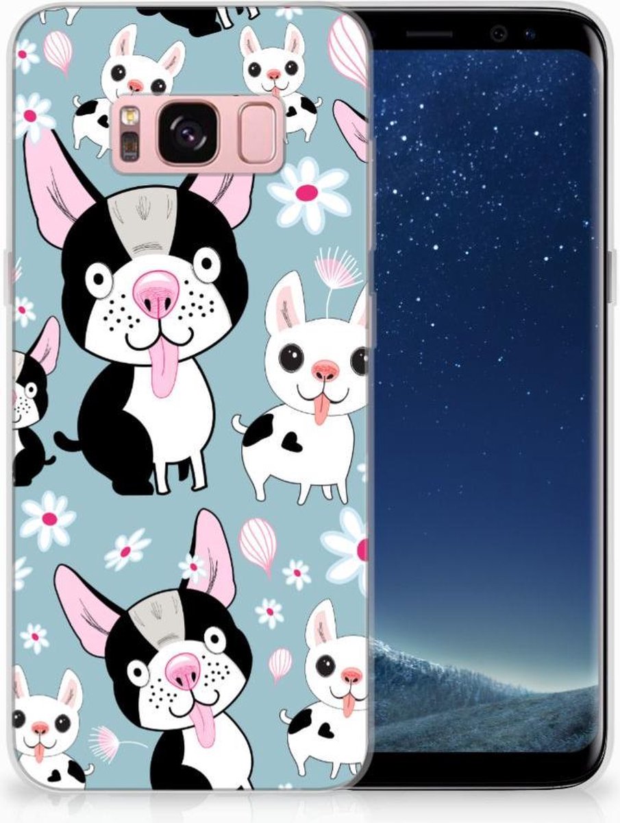 Samsung Galaxy S8 TPU Hoesje Hondjes