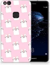 Huawei P10 Lite Uniek TPU Hoesje Sleeping Cats