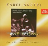 Czech Philharmonic Orchestra, Karel Ančerl - Ančerl Gold Edition 3. Mendelssohn-Bartholdy, Bruch & Berg: Concertos For Violin and Orchestra (CD)