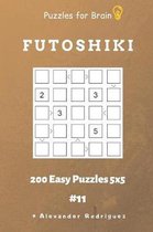 Puzzles for Brain - Futoshiki 200 Easy Puzzles 5x5 Vol.11