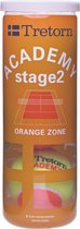 Tretorn ACADEMY ORANGE - Tennisballen - Stage 2 - 3 stuks - Geel/Oranje