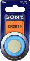 Sony CR2016B1A oplaadbare batterij/accu