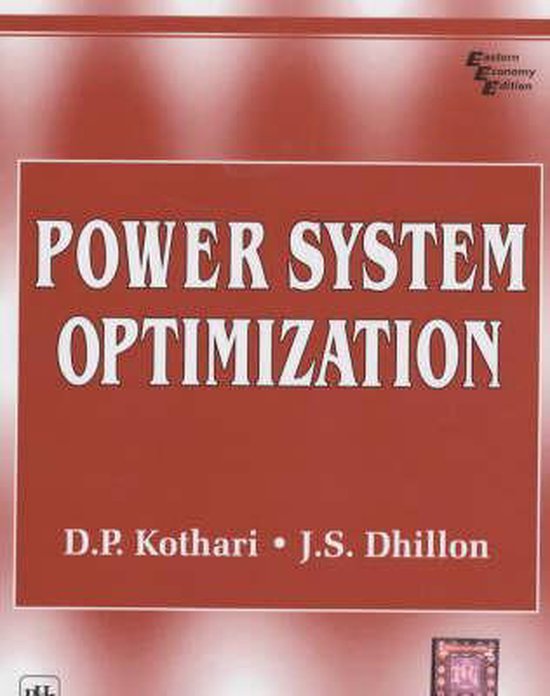 Power System Optimization, D.P. Kothari 9788120321977 Boeken