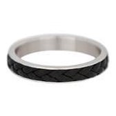 iXXXi Vulring leder zilverkleurig 4mm - maat 20