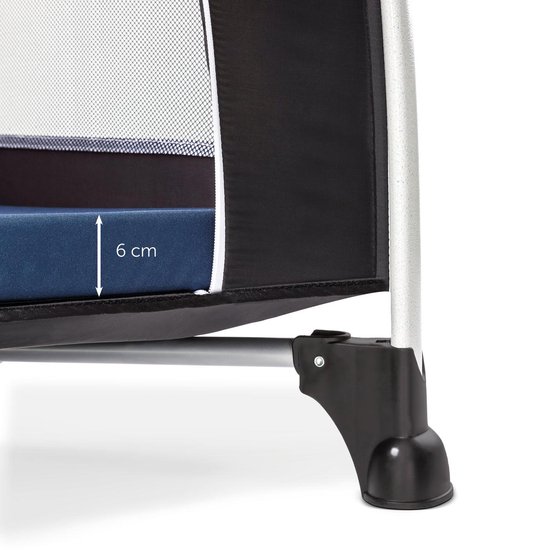 Hauck Sleeper - Matras voor campingbedje - 120 x 60 cm - Navy