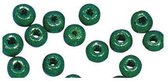 115 stuks groene kralen 6 mm