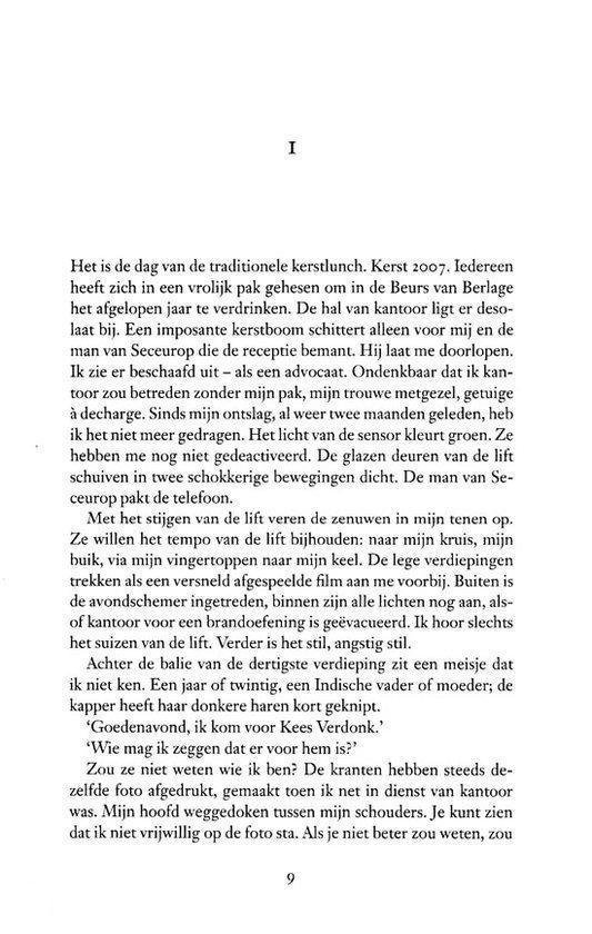 Een bladzijde uit een boek met tekst.