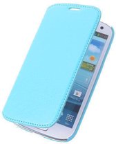 Bestcases Turquoise Map Case Book Cover Hoesje Samsung Galaxy Grand 2 G7106