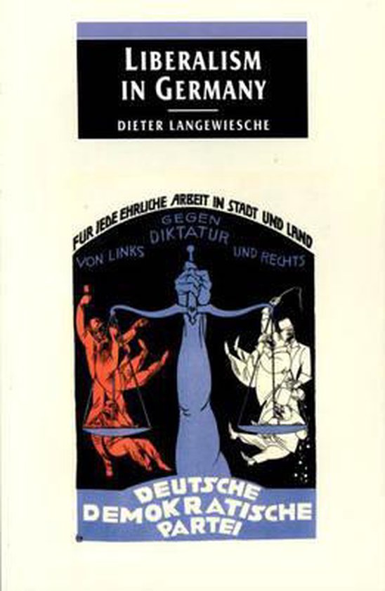 Boek cover Liberalism in Germany van Dieter Langewiesche (Paperback)