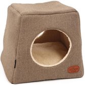 51Degrees North Herringbone kattenhuis - Beige - 45 x 45 x 42 cm