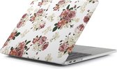 Macbook Case voor New Macbook PRO 13 inch met of zonder Touch Bar 2016/2017 - Laptop Cover met Print - Rozen