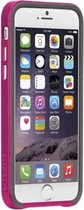 Case-Mate Slim Tough Case voor iPhone 6/6s - grijs / fuchsia