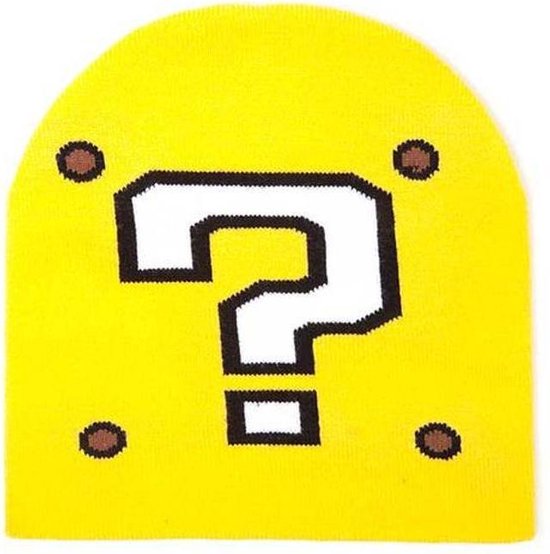 Nintendo - Super Mario Question Mark - Bonnet - Bonnet