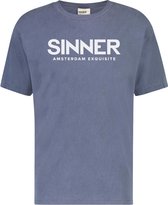 Sinner T-shirt Ams Exq. - Blauw - L