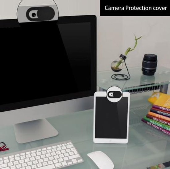 Webcam Cover (3 Pack) - Voor Laptop Telefoon Tablet - Privacy Protection Sticker - Schuif - Slide - Ultra dun ontwerp