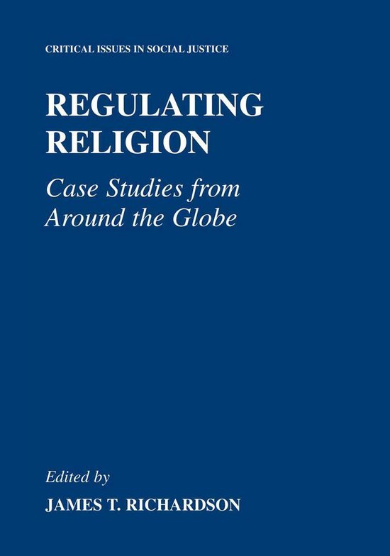 Critical Issues in Social Justice - Regulating Religion - cover