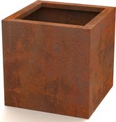 Ferdec CorTenstaal bloembak – 100x100x100cm