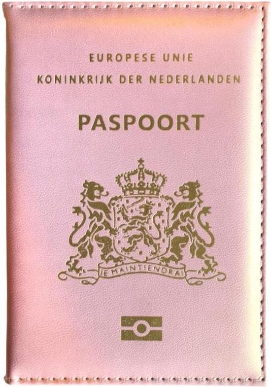 Rand man Droogte MissFancy - Paspoort Hoesje - Licht roze | bol.com