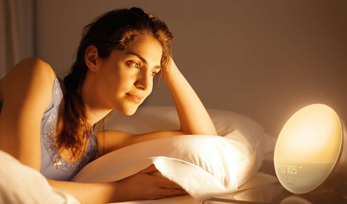 Philips Wake up Light HF3510/01 - Natuurlijke zonsopgangsimulatie