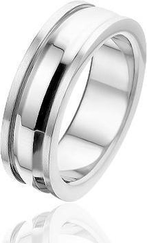 Montebello Ring Lovers - 316L Staal - 5mm - Maat 54 - 17.2mm