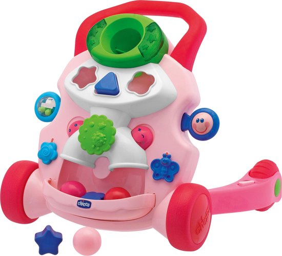 Product: Chicco Babywalker - Looptrainer Roze, van het merk Chicco