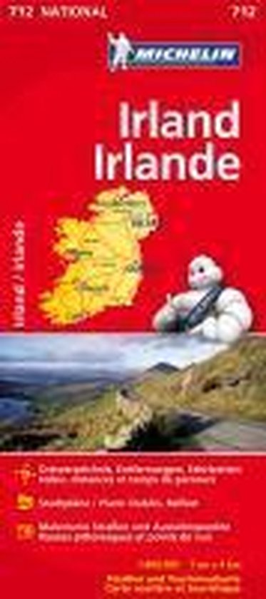 Michelin Nationalkarte Irland 1 : 400 000 - cover
