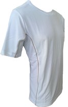 KWD Shirt Diablo korte mouw - Wit - Maat XL