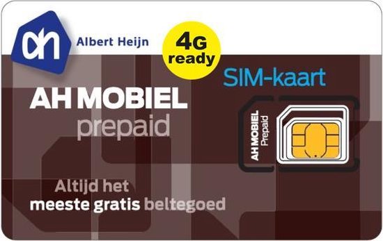 AH Mobiel Prepaid startpakket