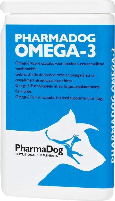 Makkelijk in de omgang diepvries Inzet PharmaDog Omega 3 | bol.com