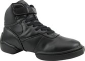 Rumpf 1500 High Top Sneaker Leather upper black Jazz Street Hip Hop Zwart Maat 36, UK 3.5