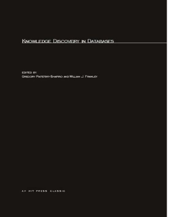 Knowledge Discovery in Databases - cover