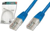 Digitus Patch Cable, SFTP, CAT5E, 0.5 M, blue netwerkkabel 0,5 m Blauw