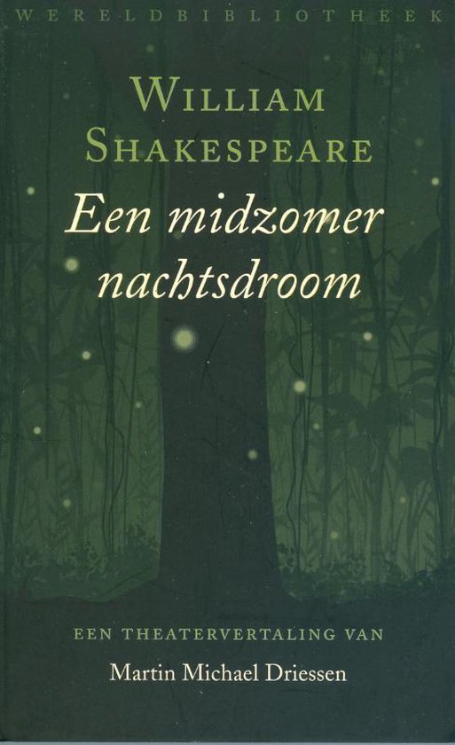 Cover van het boek 'Een midzomernachtsdroom' van William Shakespeare