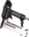 FERM ATM1051 Pneumatische spijker- en nietpistool - combitacker - spijkers (15-50mm) - nieten (16-40mm) - Incl. spijkers, nieten en koffer