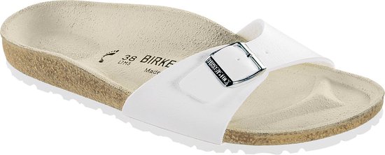 Chaussons Birkenstock Madrid pour femmes - Blanc - Taille 40