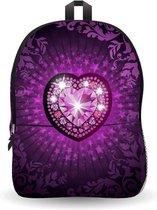 Ekuizai LED Schooltas / Rugzak - Back to school - Heart model