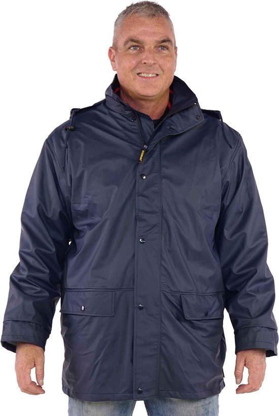 STØRVIK Imperméable Homme Bleu Foncé - Taille 3XL - UPPSALA