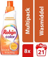 Robijn Klein & Krachtig Wasmiddel Color 21 x 8 wasbeurten
