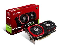 MSI GTX 1050 TI GAMING X 4G - Grafische kaart - GF GTX 1050 Ti - 4 GB GDDR5 - PCIe 3.0 x16 - DVI, HDMI, DisplayPort