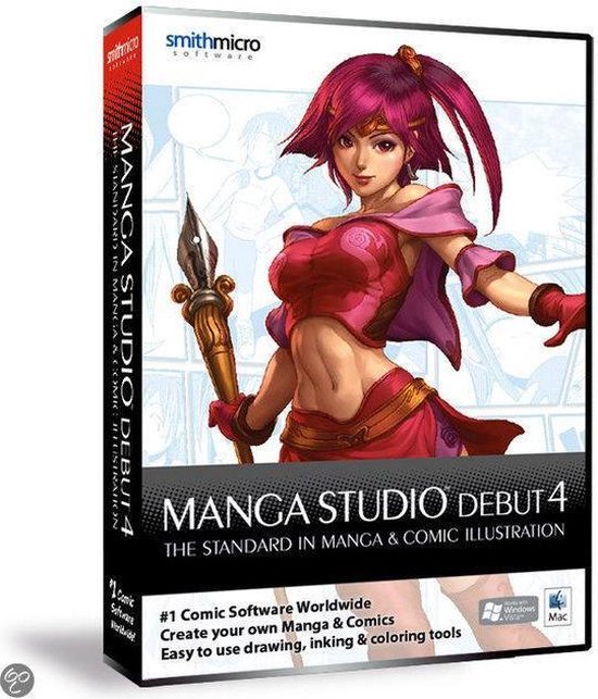 smith micro manga studio debut 4.0 for pc, mac